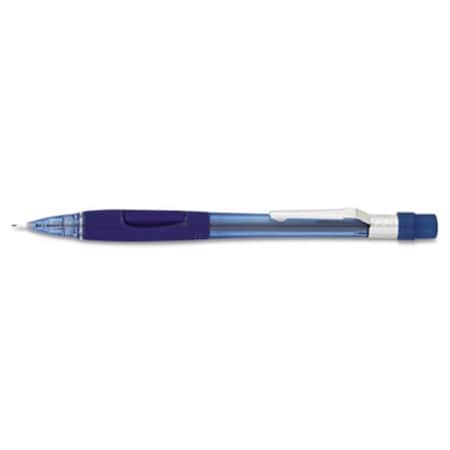 Inkinjection Quicker Clicker Mechanical Pencil  0.7 mm  Transparent Blue Barrel IN183899